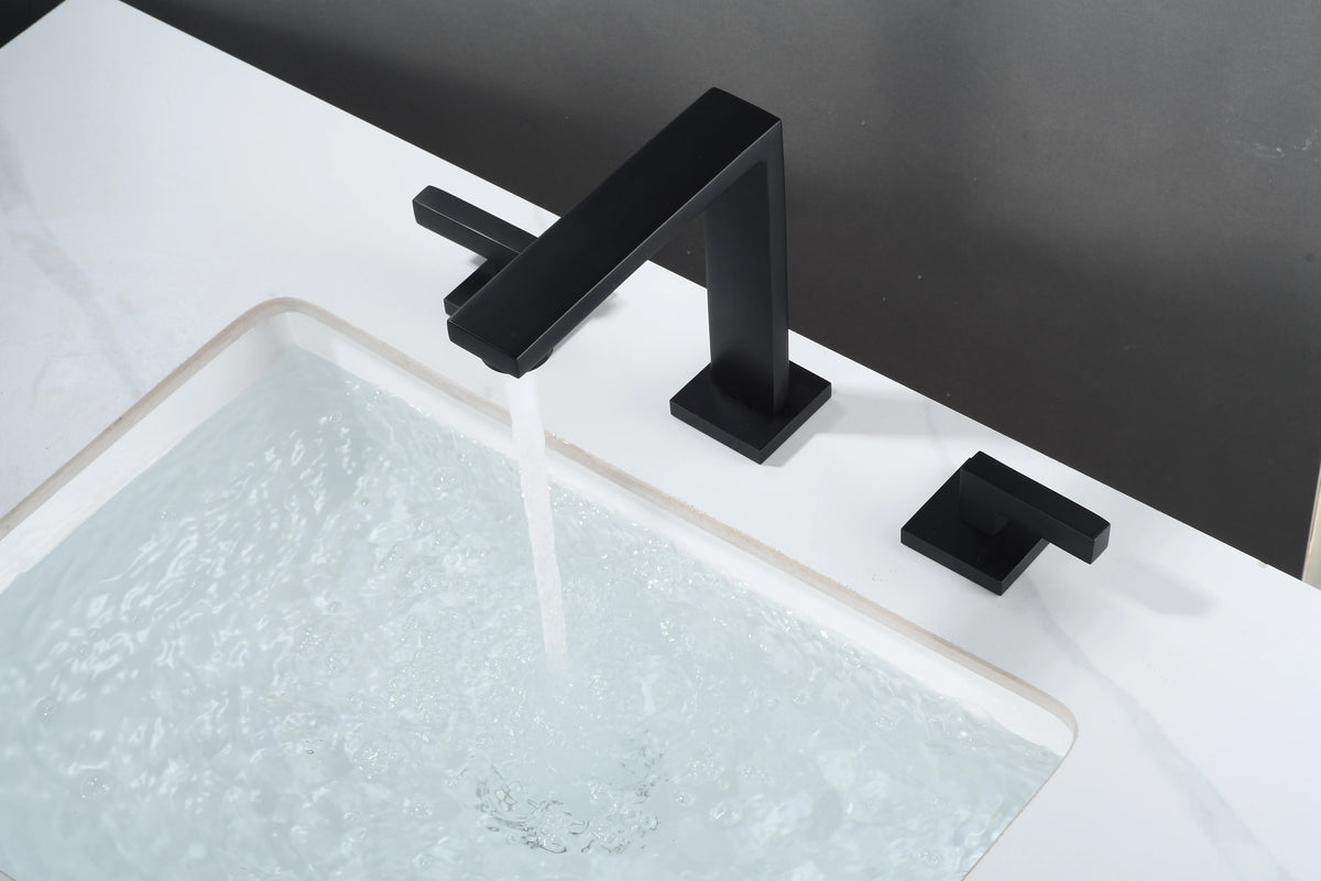 Brushed Gold Basin Faucet Total Brass Black Bathroom