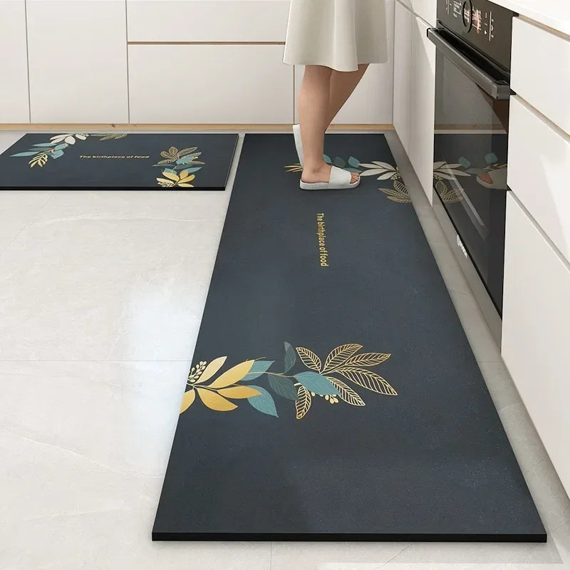 American Floor Mats Pvc Leather Waterproof Doormat Anti-Slip