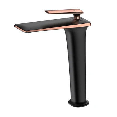 Basin Faucets Black Brass Faucet Cold Bathroom Sink