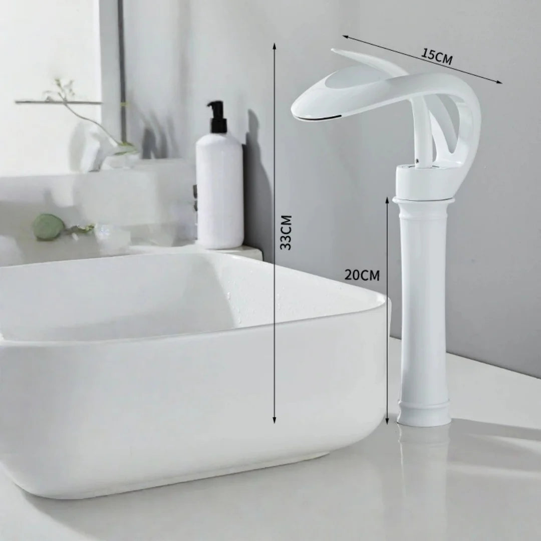Brushed Gold Bathroom Faucet Brass Rose Gold Bathroom