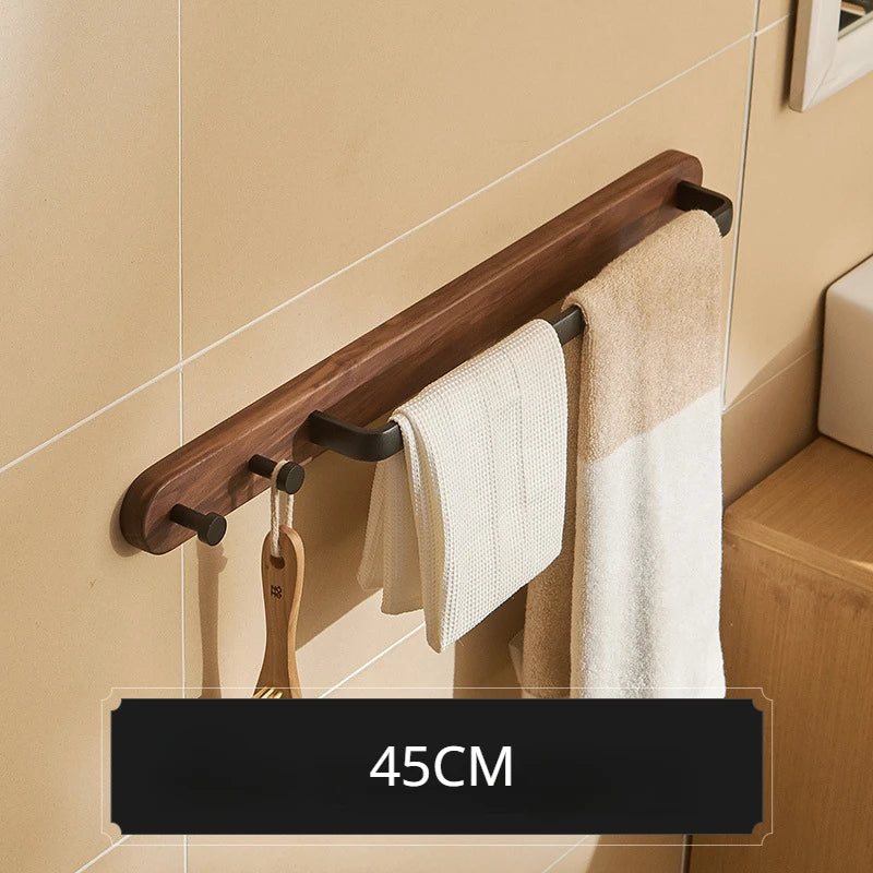 Bathroom Towel Holder Wall Mounted Towel Rack Shower