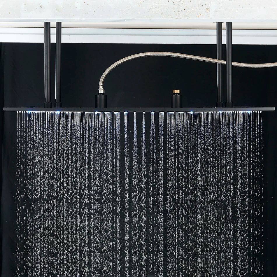Luxury 80cm Rain Shower Head Chrome Big Top