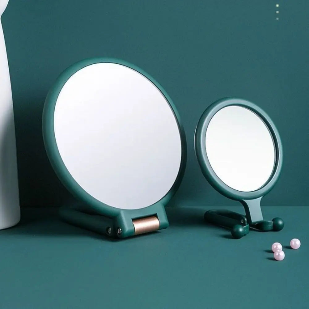 5/10/15x Handheld Mirror Rotation Adjustable Makeup Mirror Double