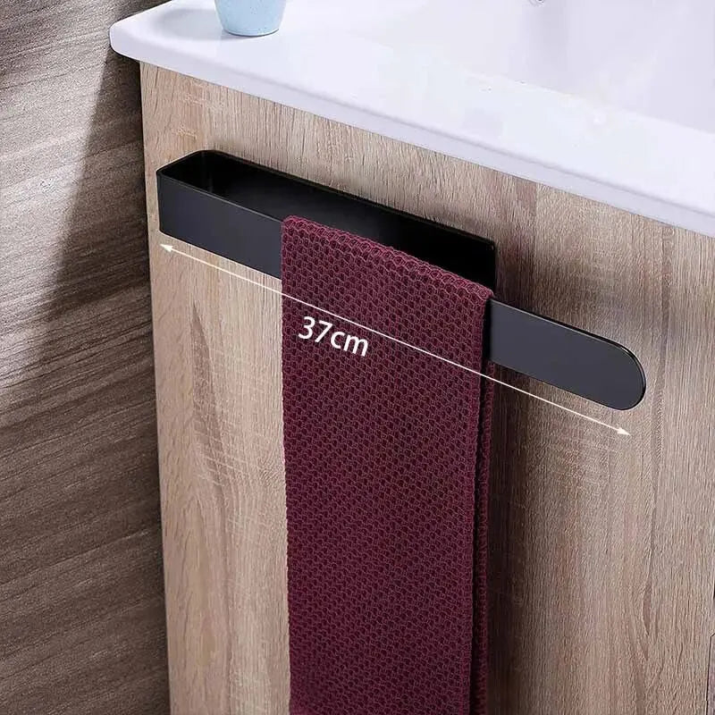 Towel Rack Non-Punched Towel Rack Bathroom Rack Self-Adhesive