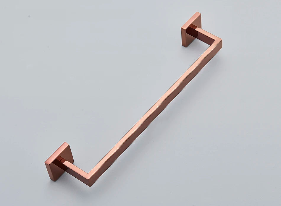 Bathroom Hardware Rose Gold Polish Shiny Bathrobe Hook