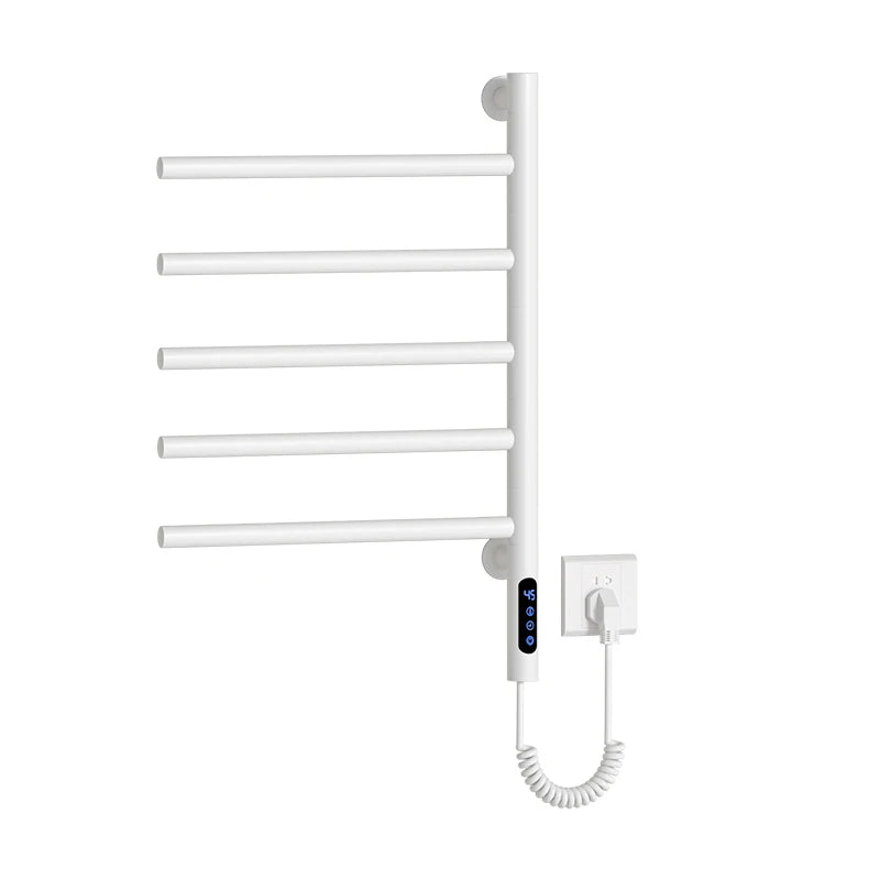 Heated Electric Towel Rack Smart Touch Temperature Time