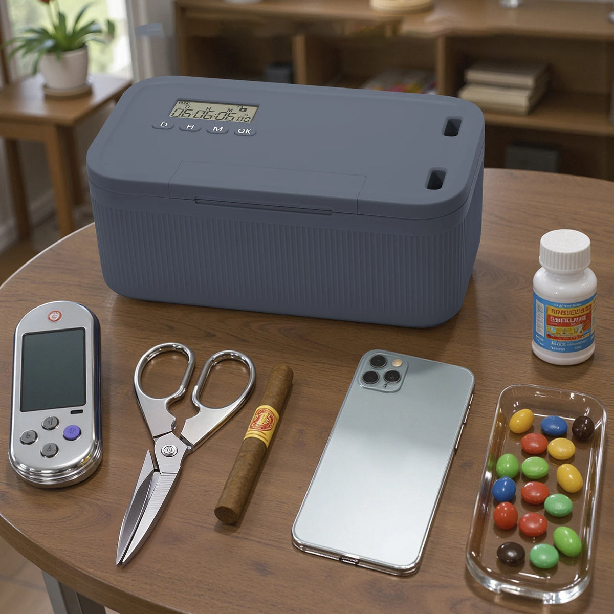 Lock Box Timer Phone Locker Time Locking Storage