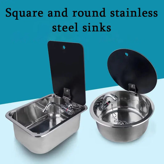 Rv Sink Faucet Caravan Stainless Steel Hand Wash