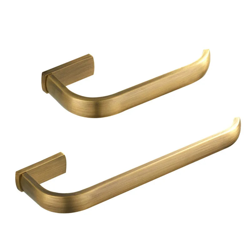 Bathroom Antique Brass Wall Mounted Toilet Paper Holder