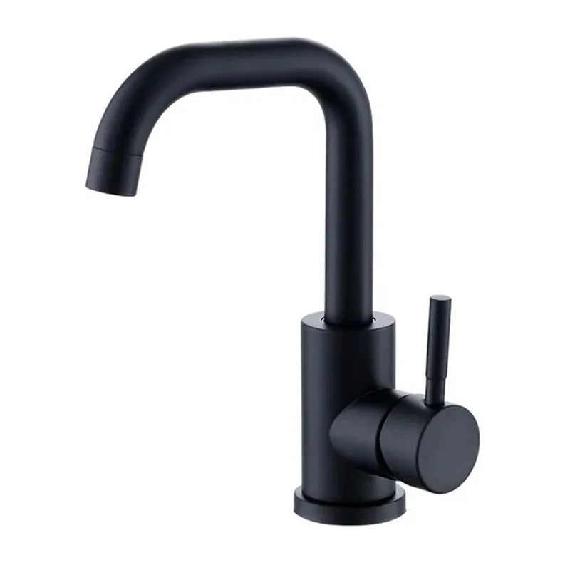 Black Nickel Bathroom Basin Faucet 304 Stainless Steel