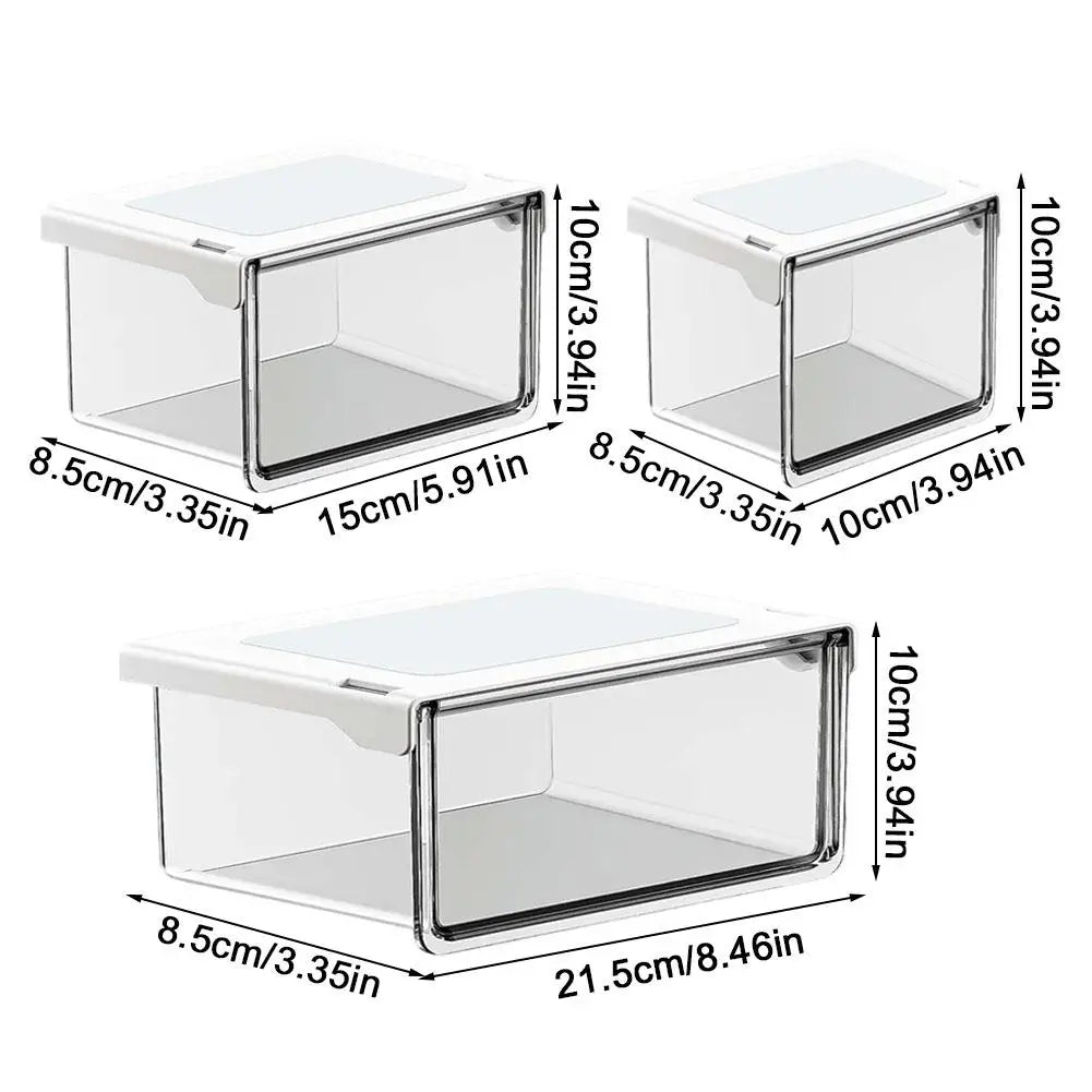 Transparent Bathroom Cotton Stick Makeup Cotton Bathroom Pull-Out