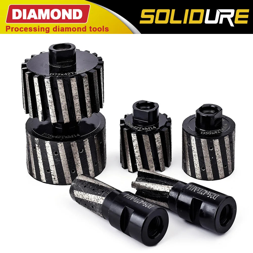 D25mm-75mm Resin Filled Diamond Drum Wheel Tolerance Wheel/Drum