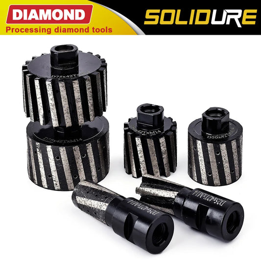 D25mm-75mm Resin Filled Diamond Drum Wheel Tolerance Wheel/Drum
