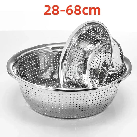 Stainless Steel Basin Round Filter Water Wash Fruit