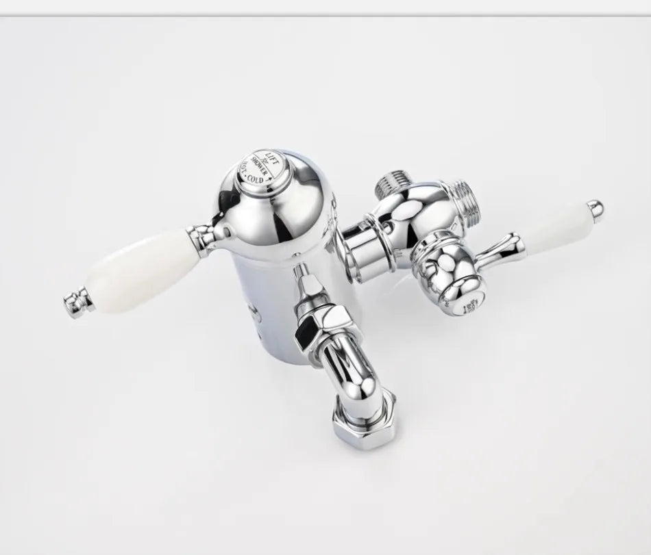 Tuqiu Bathroom Shower Faucet Brass Bathroom Rainfall Shower
