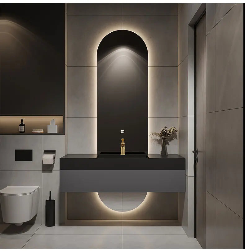 Designer Customized High-End Villa Light Luxury Rock Slab