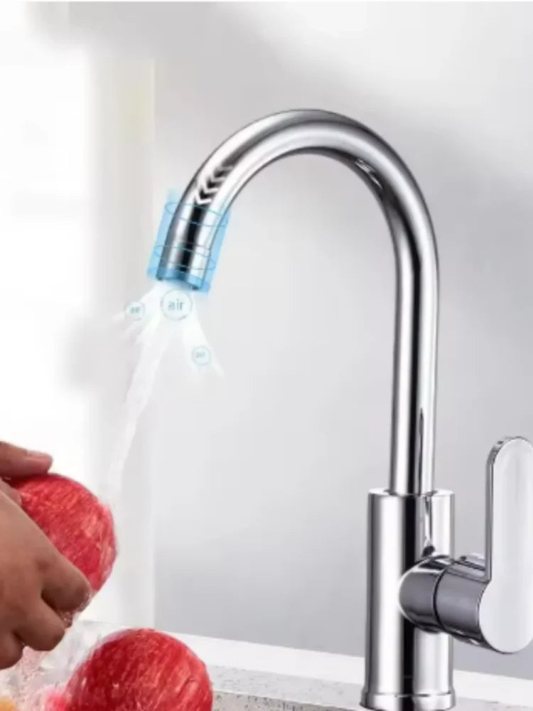 360 Rotatable & Cold Sink Faucet Large Bend