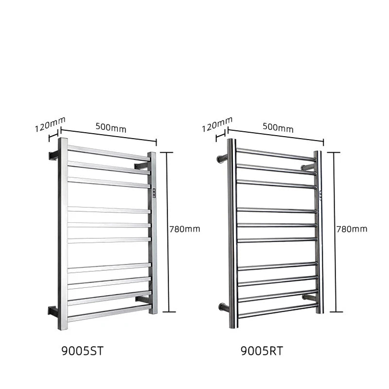 Electric Towel Rack 304 Stainless Steel Temperature&Time Control