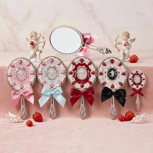 Flower Knows Strawberry Cupid Hand Mirror Cute Sweet