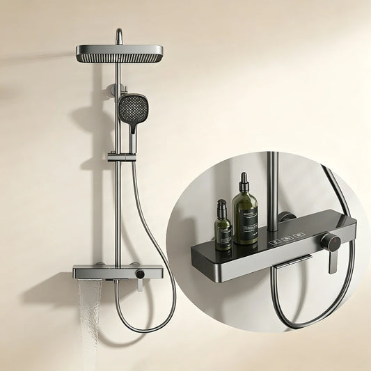 3-Way Rainlfall Showers System Wall Mounted Bathroom Shower
