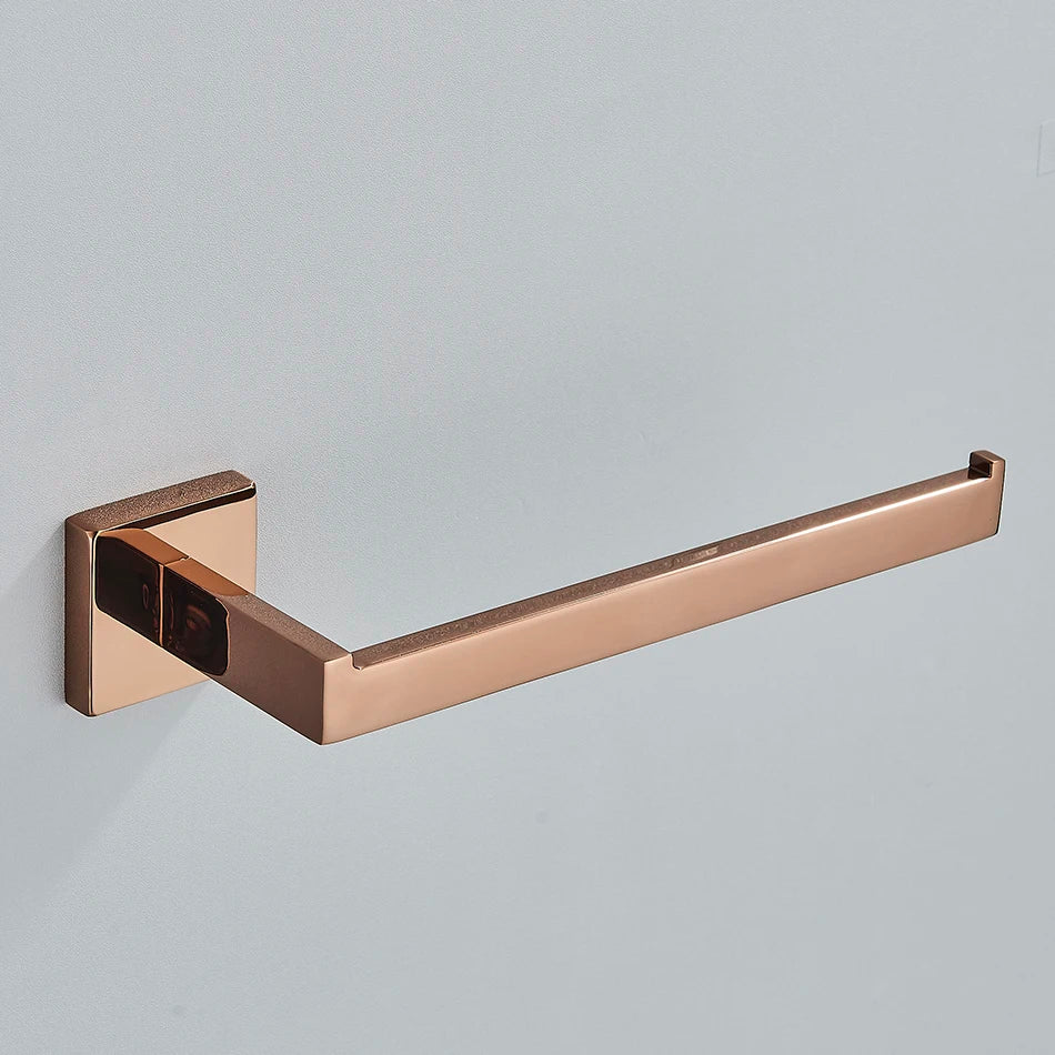 Bathroom Hardware Rose Gold Polish Shiny Bathrobe Hook