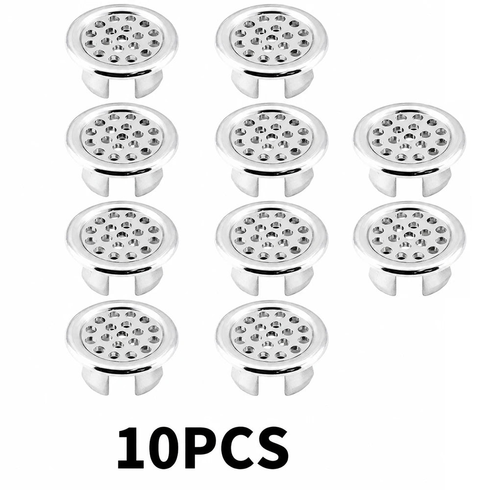 1-20pcs Round Basin Overflow Cap Sink Drain Cover