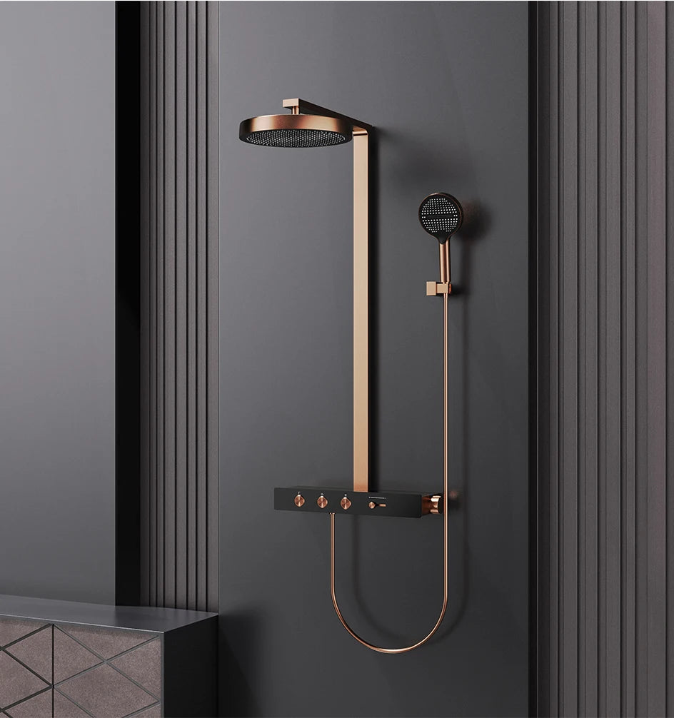 Vgx Thermostatic Shower System Luxury Concealed Bathroom Shower