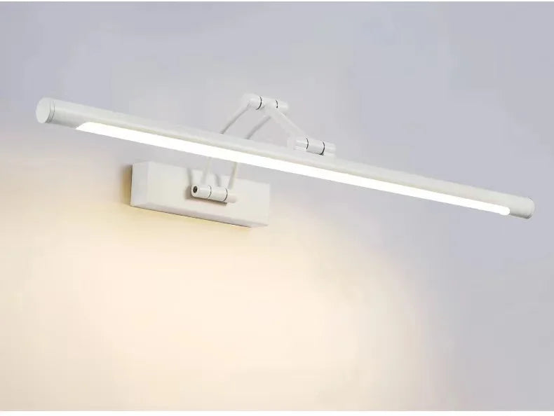 Mirror Front Light Bathroom Mirrors Cabinet Foldable Telescopic