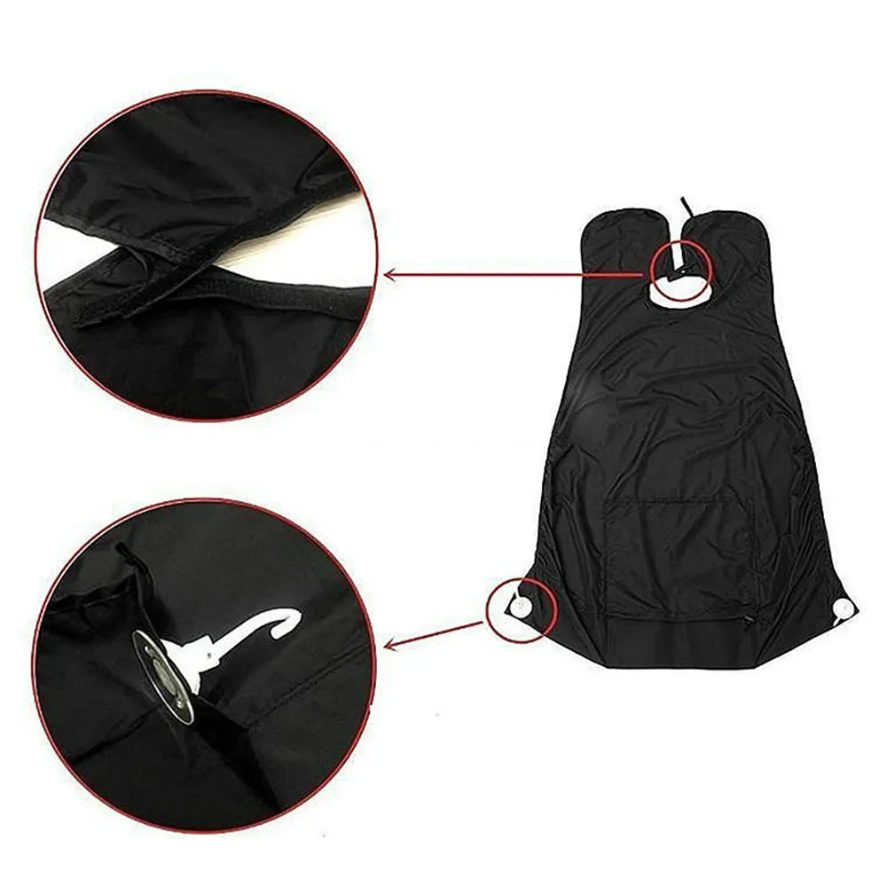1pc Men Beards Shaving Aprons Creative Wall Mirror