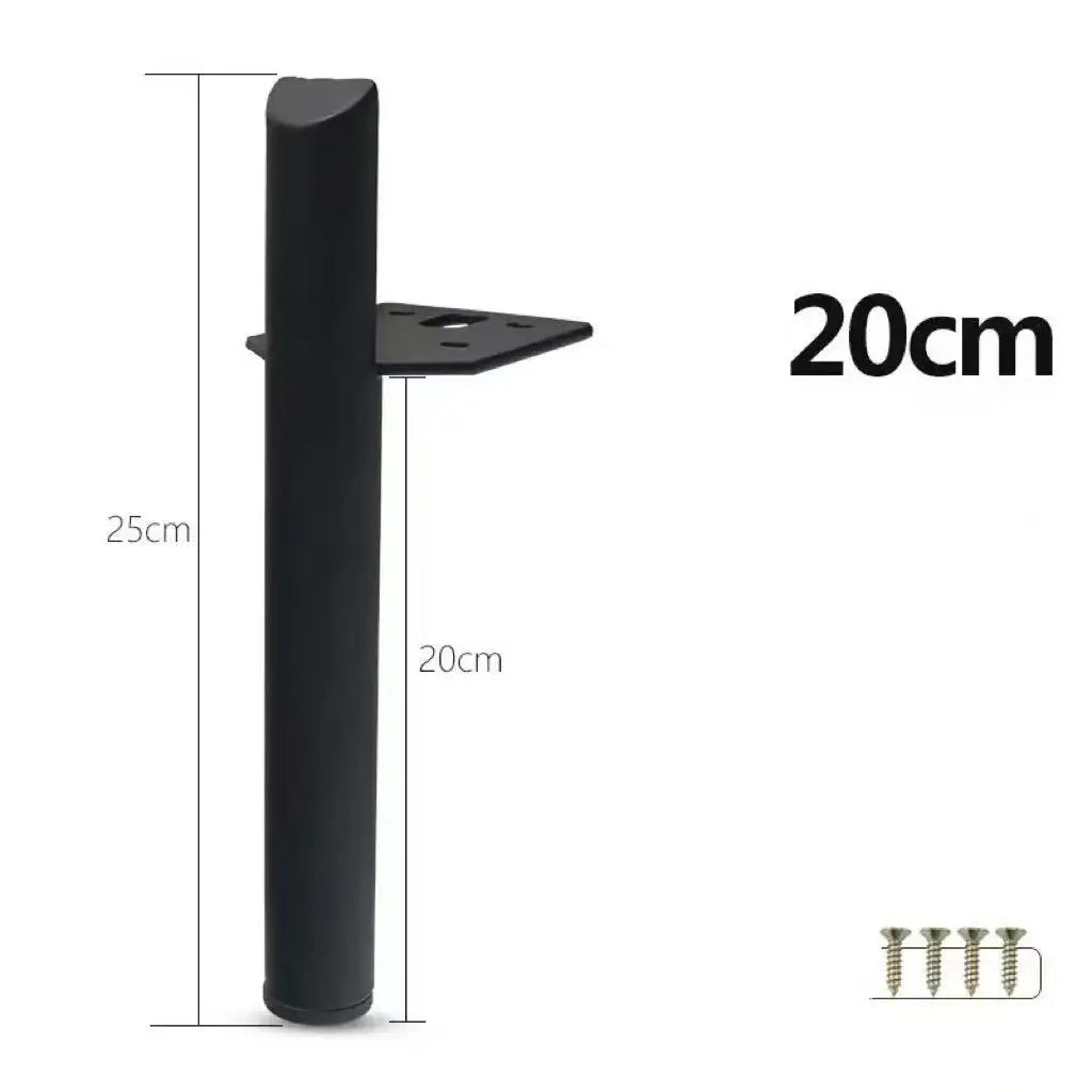 4pcs Light Luxury Metal Thickened Bathroom Cabinet Tv