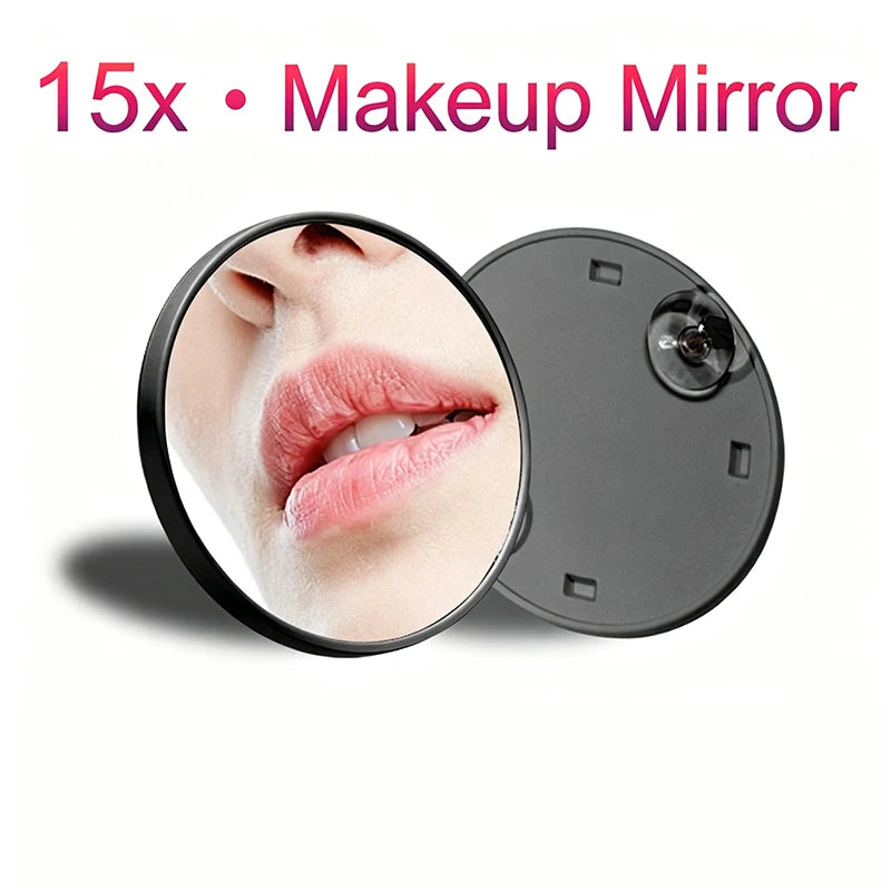 Suction Cup Magnifying Mirror 5/10/15x Makeup Mirror Blackhead