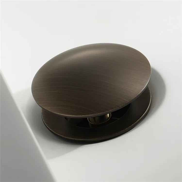 Drain Stoppe Gold Bathroom Basin Sink Pop-Up Drain