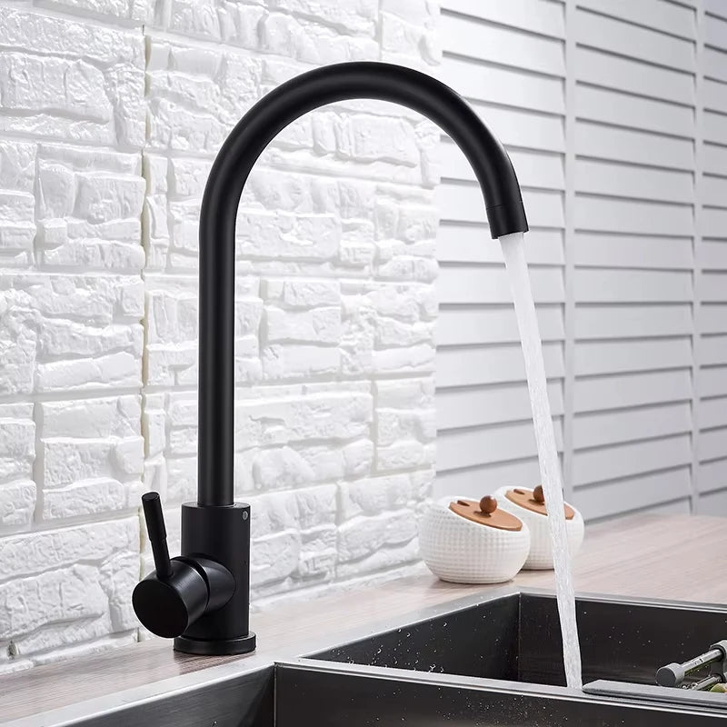 Stainless Steel Faucet 360 Rotatable Stainless Steel Sink
