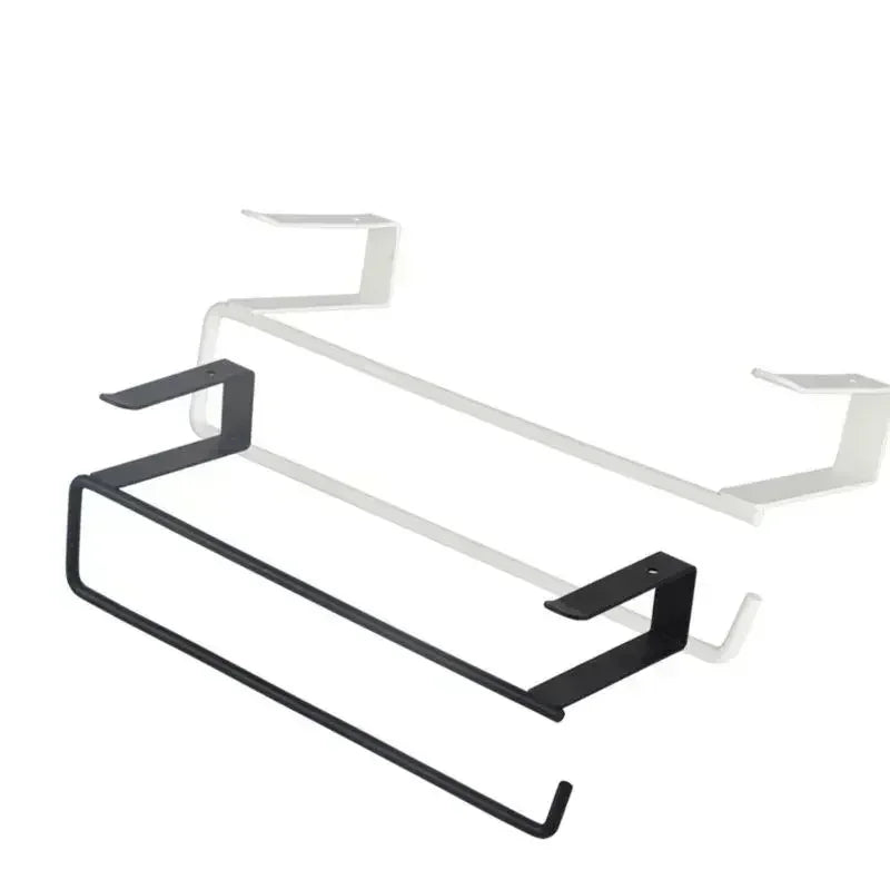 Storage White Black Toilet Shelf Paper Roll Rack