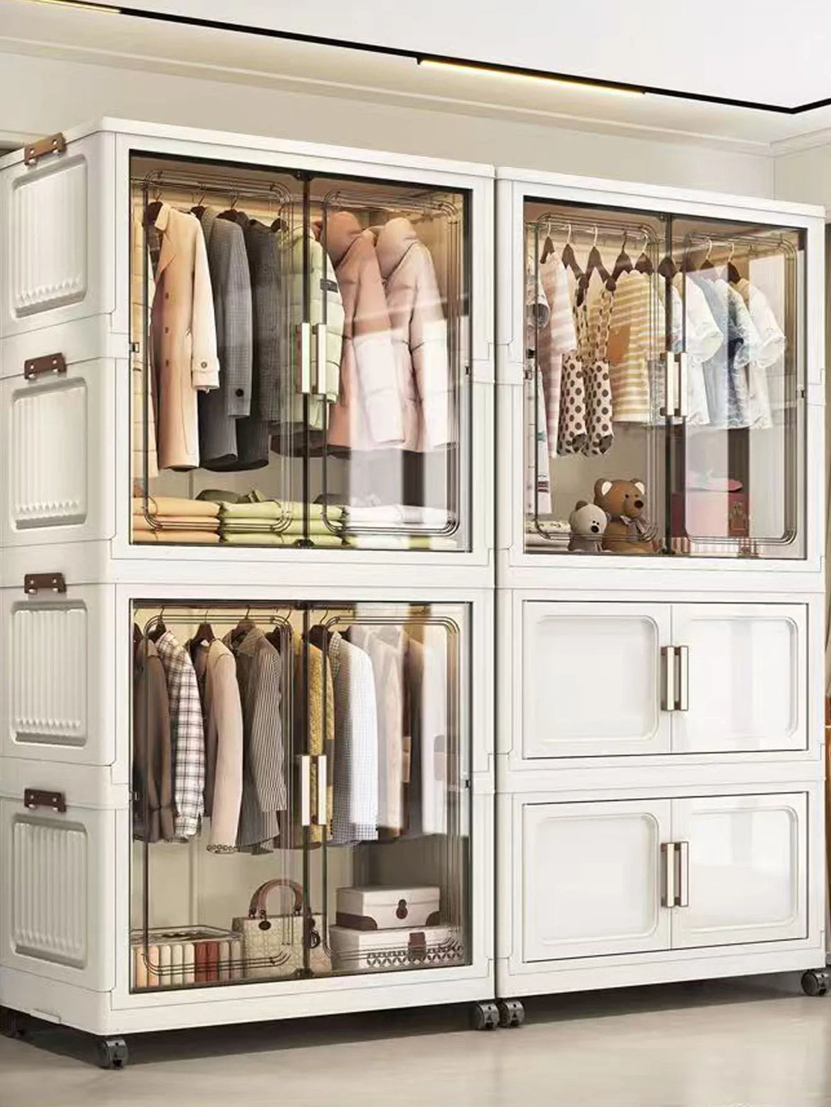 Multi-Functional Folding Storage Cabinet Office Bathroom