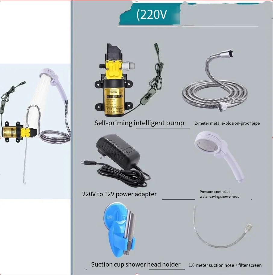 12v Automotive Or Self-Priming Diaphragm Pump Car Washer