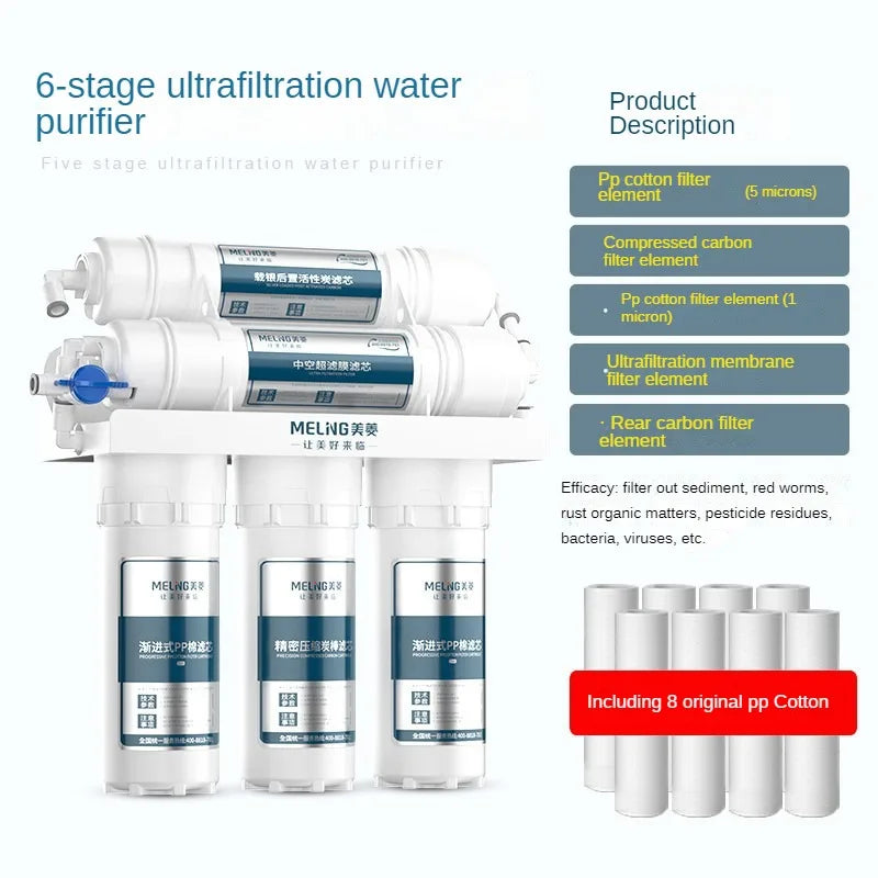 01 Ultra Water Filtration System Under Sink 6-Stage