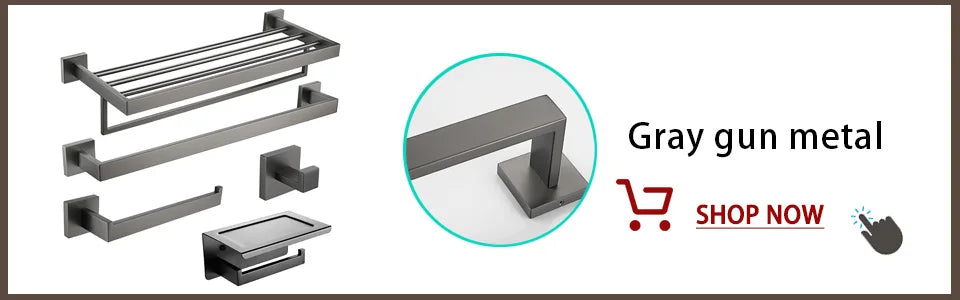 Stainless Steel Bathroom Hardware Mirror Chrome Polished Towel