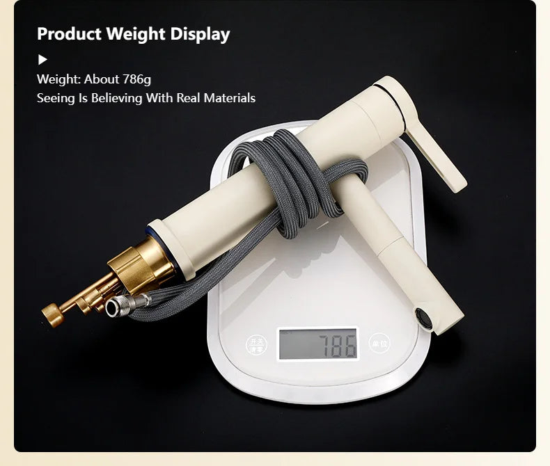 Milk White Handle Deck Mounted Basin Sink Faucet