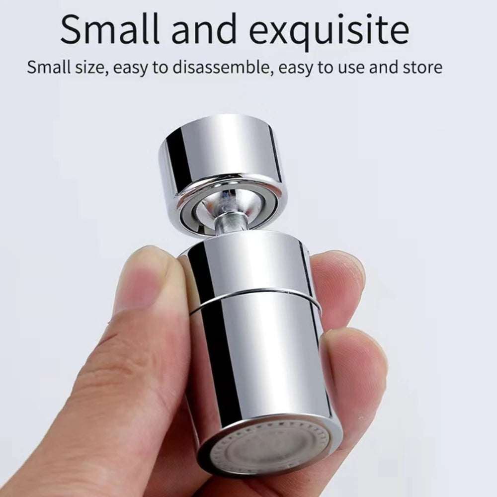 360 Rotary Faucet Spray Head Filter Washbasin Splash