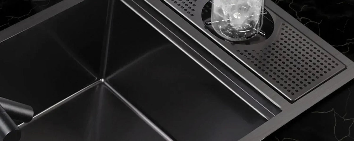55cmx32cm 304 Nano Stainless Steel Hidden Sink Folding