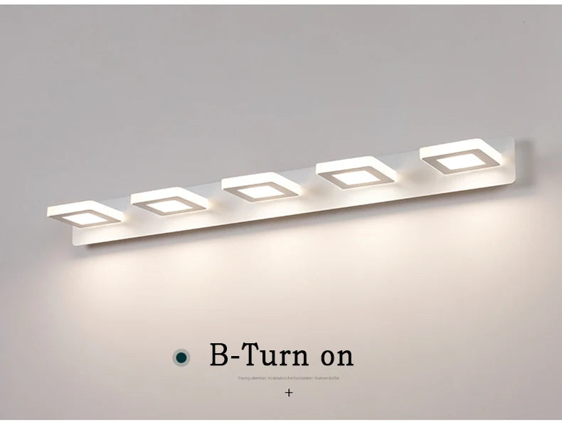 Led Bathroom Mirror Wall Lamp Vanity Light Waterproof