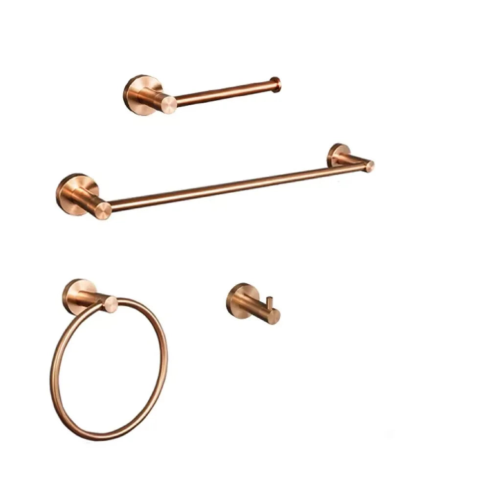 High Quality Brushed Rose Gold Bathroom Pendant Towel