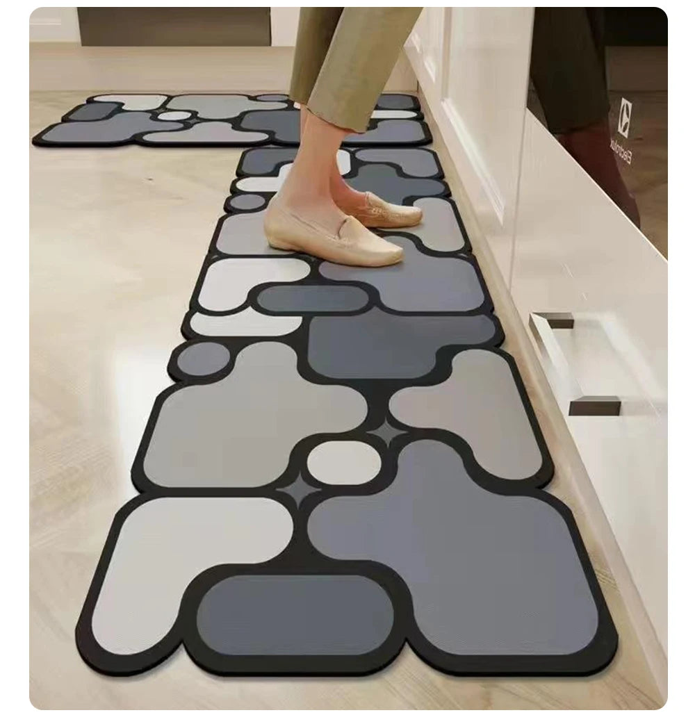 American Floor Mats Pvc Leather Waterproof Doormat Anti-Slip