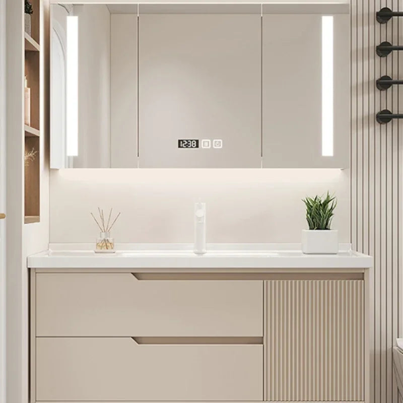 Modern Basin Bathroom Cabinet Combination Sink Minimalist