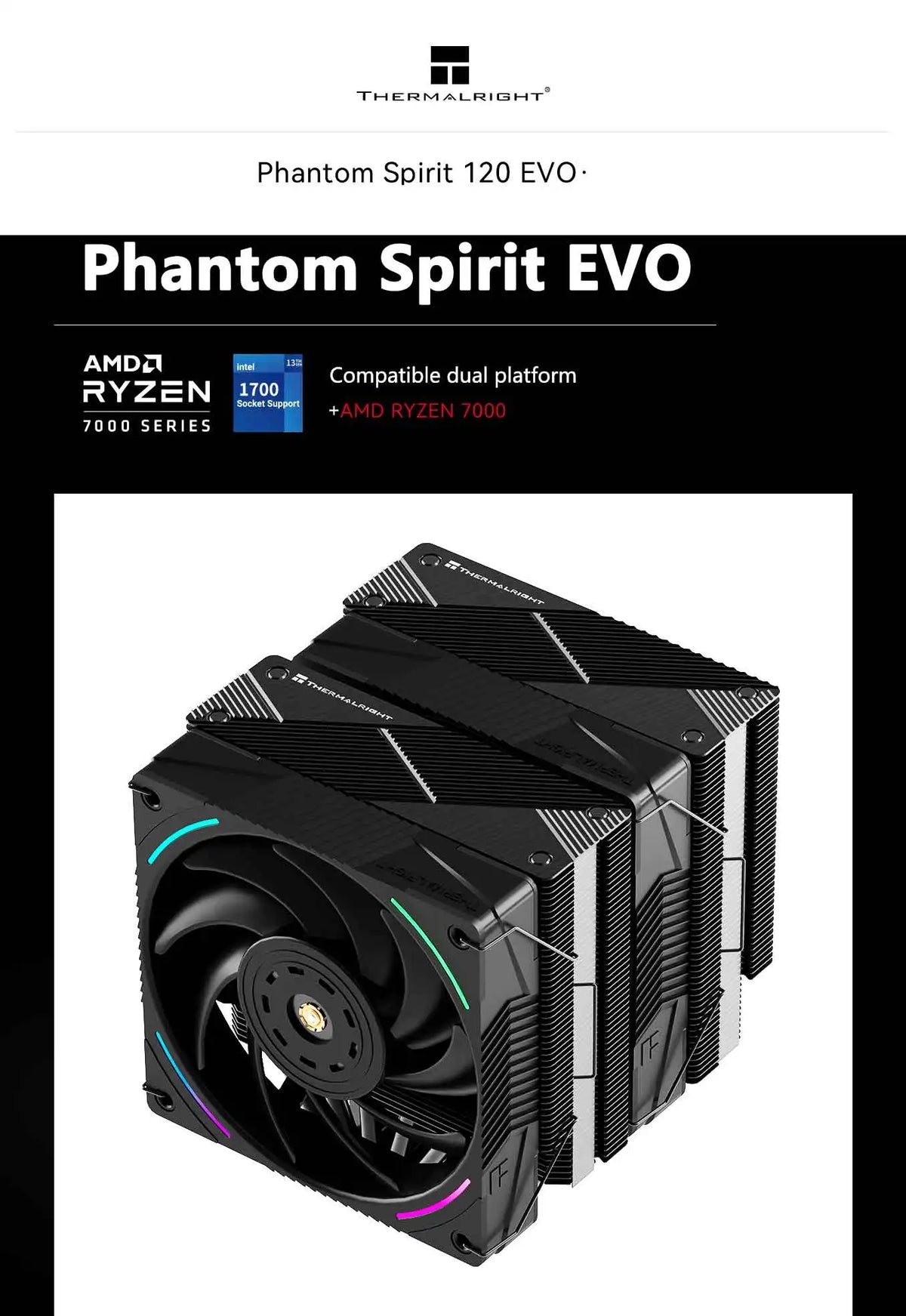 Thermalright Phantom Spirit 120 Evo Cpu Wind -Cooler