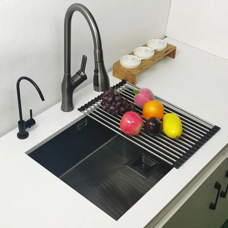 Nano Black Sink Above Counter Or Undermount Sinks