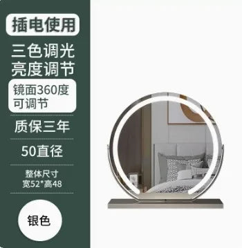 Led Makeup Mirror Lamp Desktop Intelligent Dressing Mirror