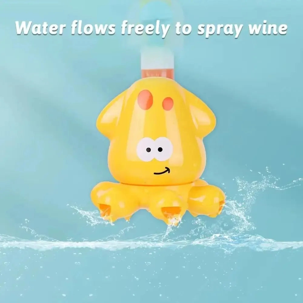 Baby Bath Toy Suction Cup Water Spinner &