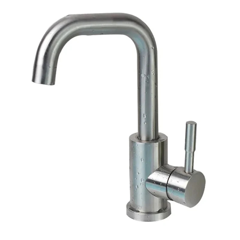 Black Nickel Bathroom Basin Faucet 304 Stainless Steel